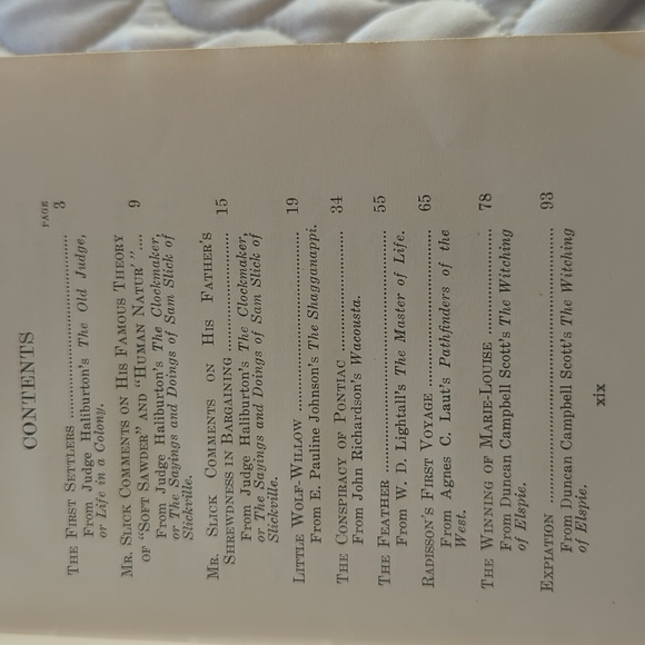 2/$12 Book 1929 Selected Stories from Canadian Prose - Picture 4 of 6